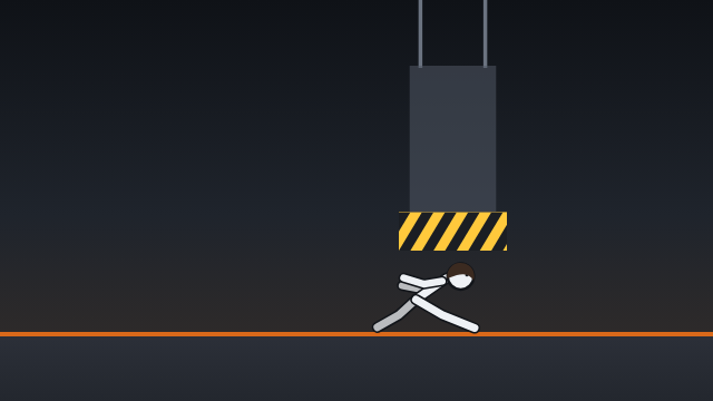 StickRun-Hindernis: Balken