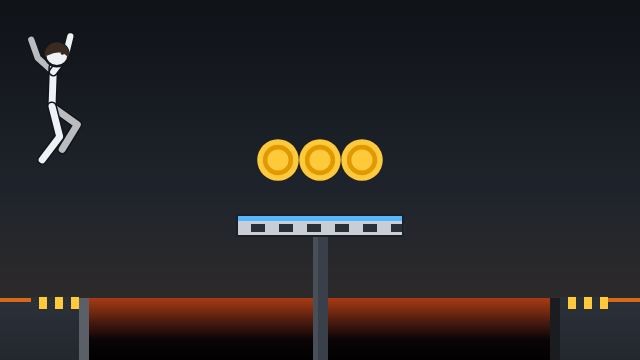StickRun obstacle: Moving platform – scene from the game