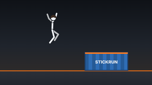 StickRun-Hindernis: Container