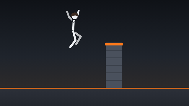 StickRun obstacle: Wall – scene from the game